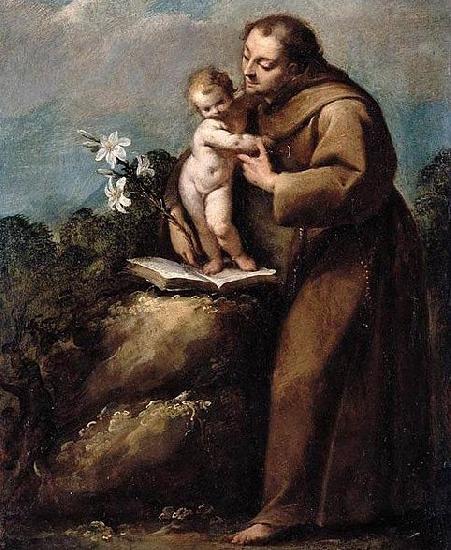 Carlo Francesco Nuvolone St Anthony of Padua and the Infant Christ Sweden oil painting art